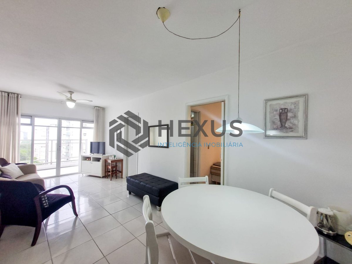 Foto 4 de Apartamento com varanda na beira mar da Praia das Pitangueiras, Guaruja
