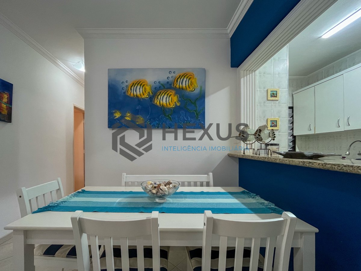 Foto 6 de Apartamento beira mar com varanda e lazer na Praia da Enseada, Guaruja