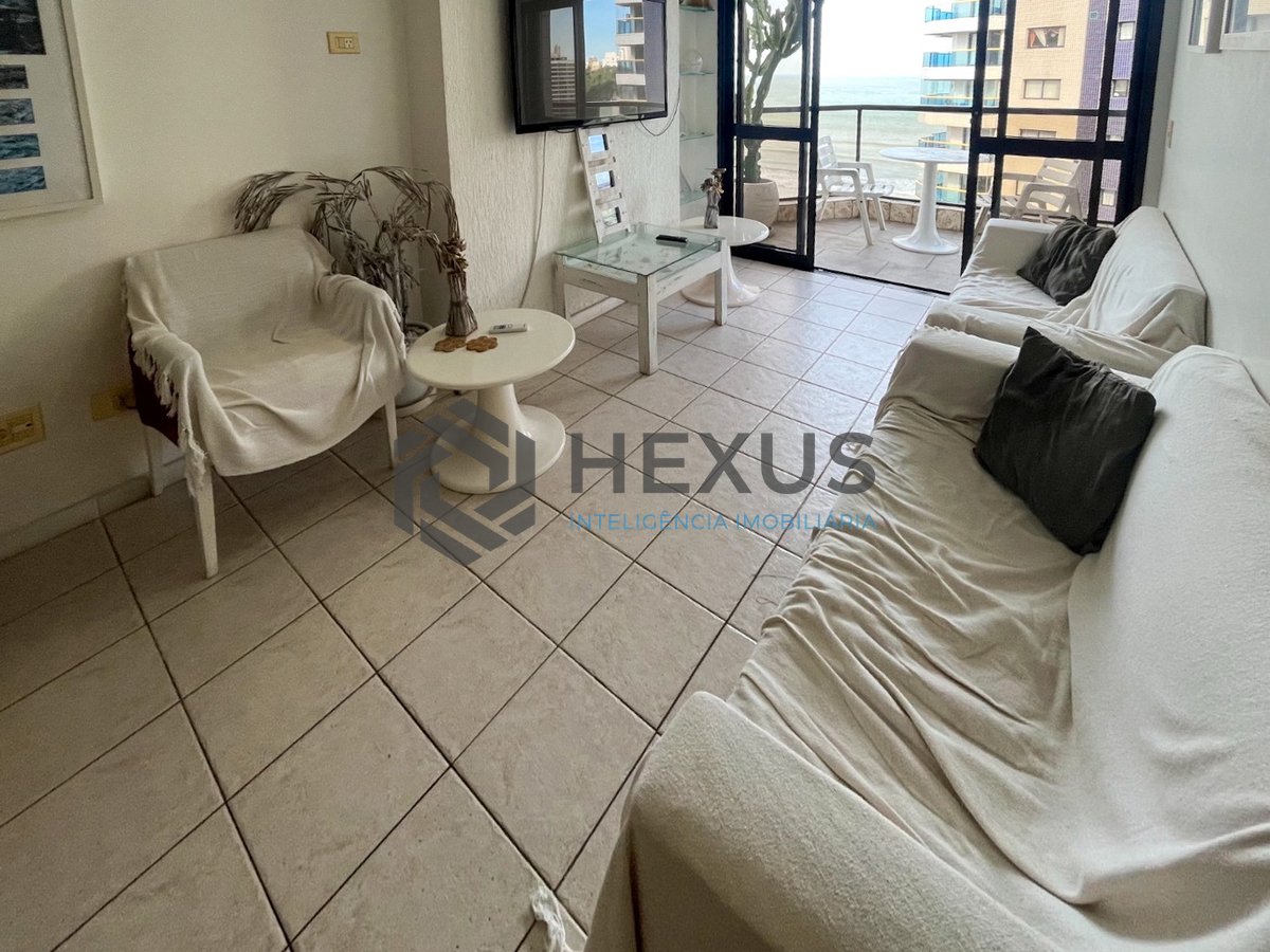 Foto 6 de Apartamento beira mar com varanda e lazer na Praia da Enseada, Guaruja