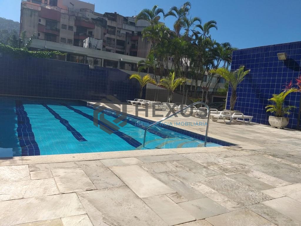 Foto 32 de Apartamento com varanda, vista mar e lazer de clube na beira mar da Praia da Enseada, Guaruja