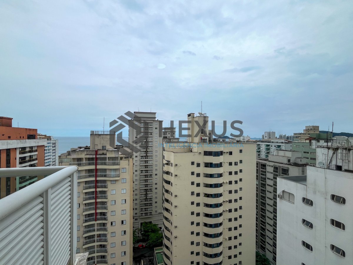 Foto 20 de Apartamento duplex com varanda gourmet e lazer na Praia das Pitangueiras, Guaruja