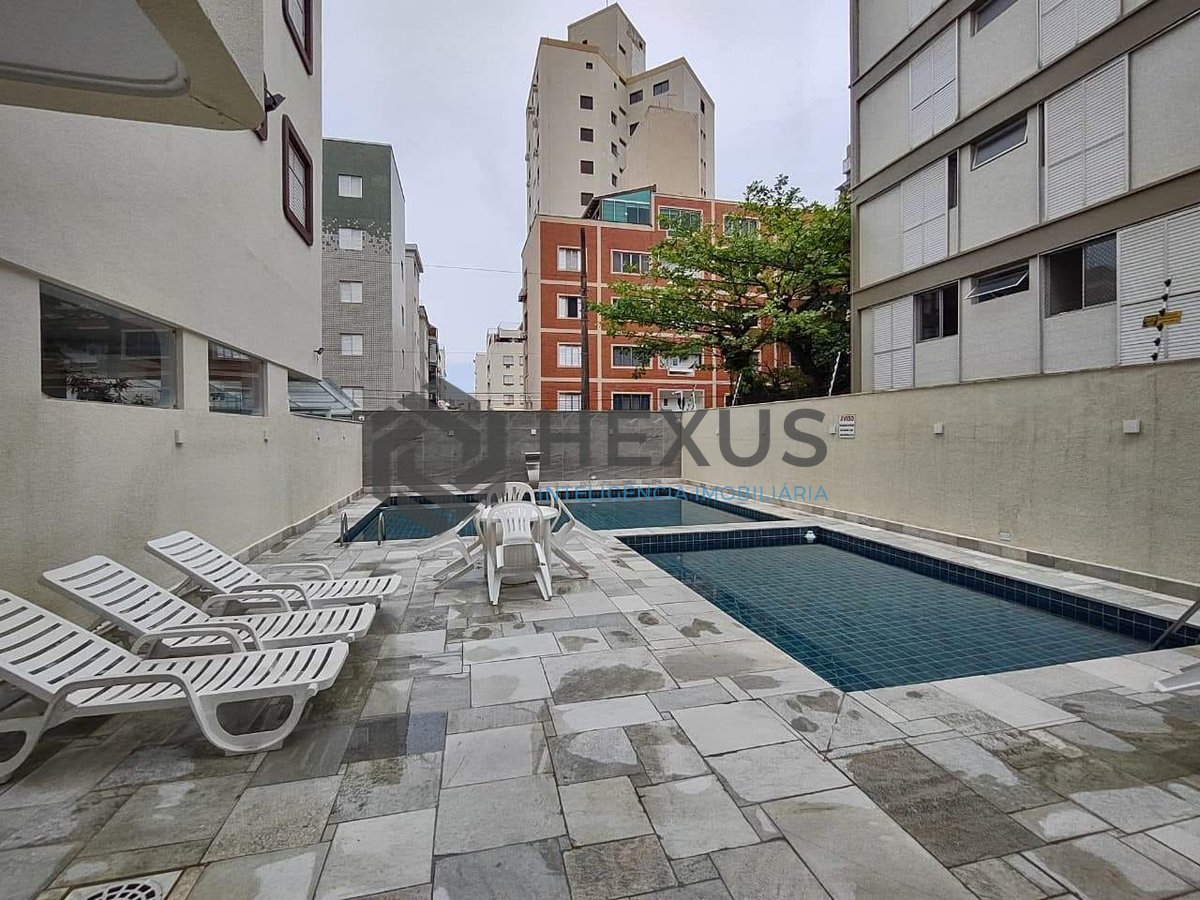 Foto 23 de Apartamento com varanda e lazer na Praia da Enseada, Guaruja