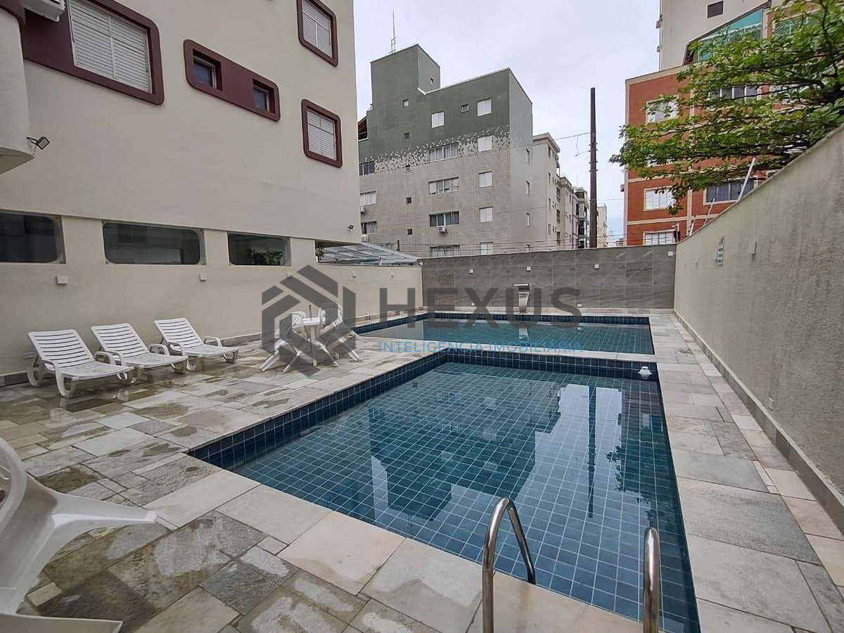 Foto 24 de Apartamento com varanda e lazer na Praia da Enseada, Guaruja