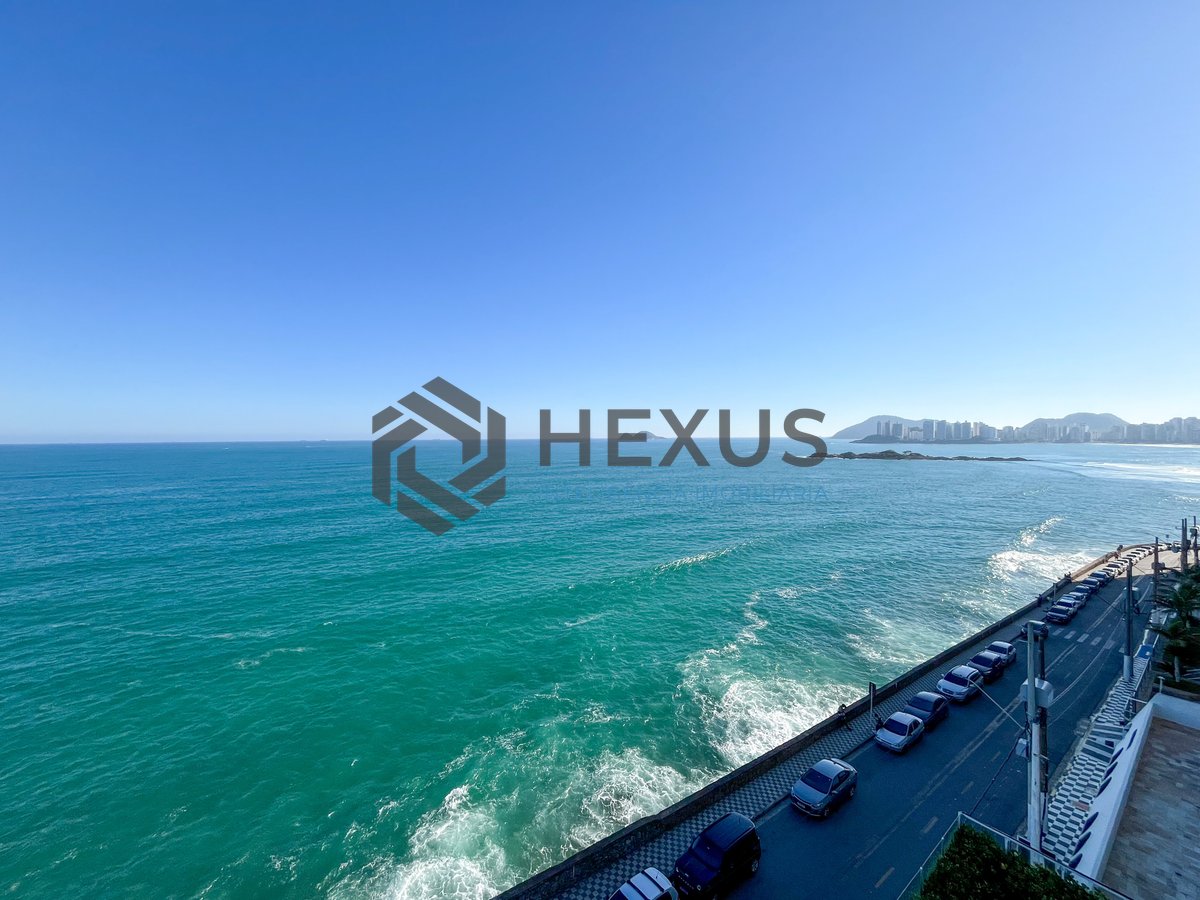 Foto 15 de Apartamento frente mar com varanda gourmet e lazer na Praia das Pitangueiras, Guaruja