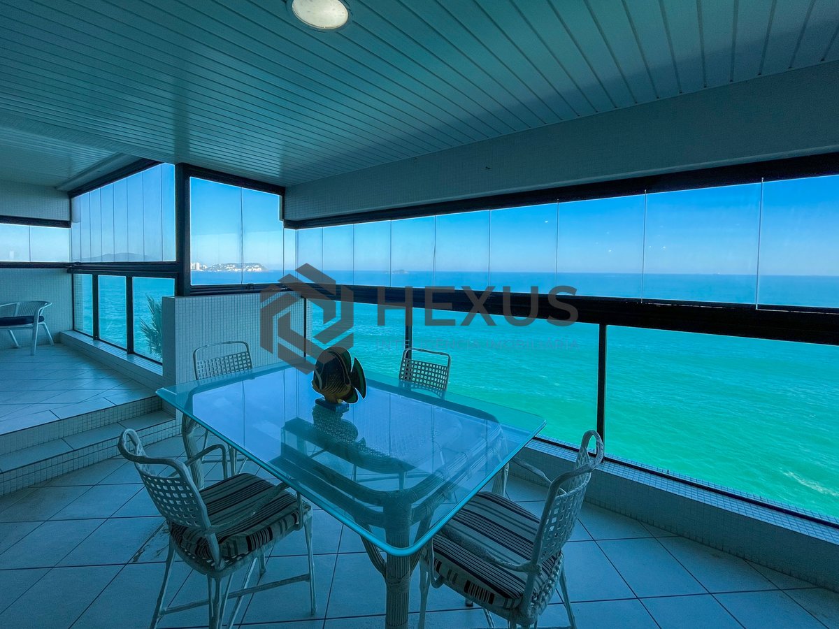 Foto 10 de Apartamento frente mar com varanda gourmet e lazer na Praia das Pitangueiras, Guaruja