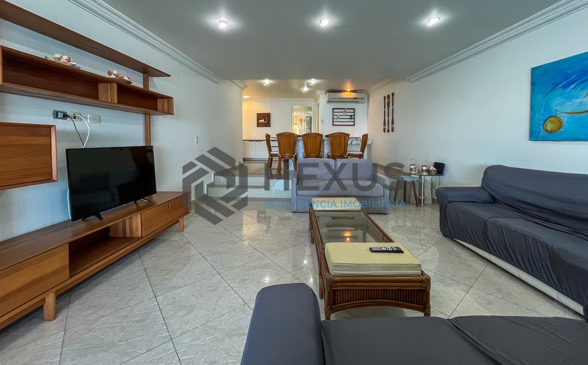 Foto 9 de Apartamento frente mar com varanda gourmet vista mar e lazer nas Pitangueiras, Guarujá