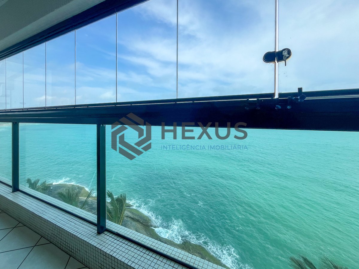 Foto 12 de Apartamento frente mar com varanda gourmet e lazer completo na Praia das Pitangueiras, Guaruja