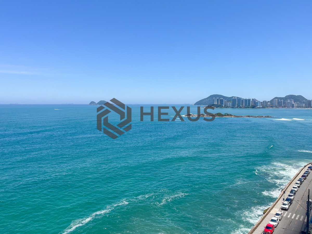 Foto 15 de Apartamento frente mar com varanda gourmet e lazer na Praia das Pitangueiras, Guaruja