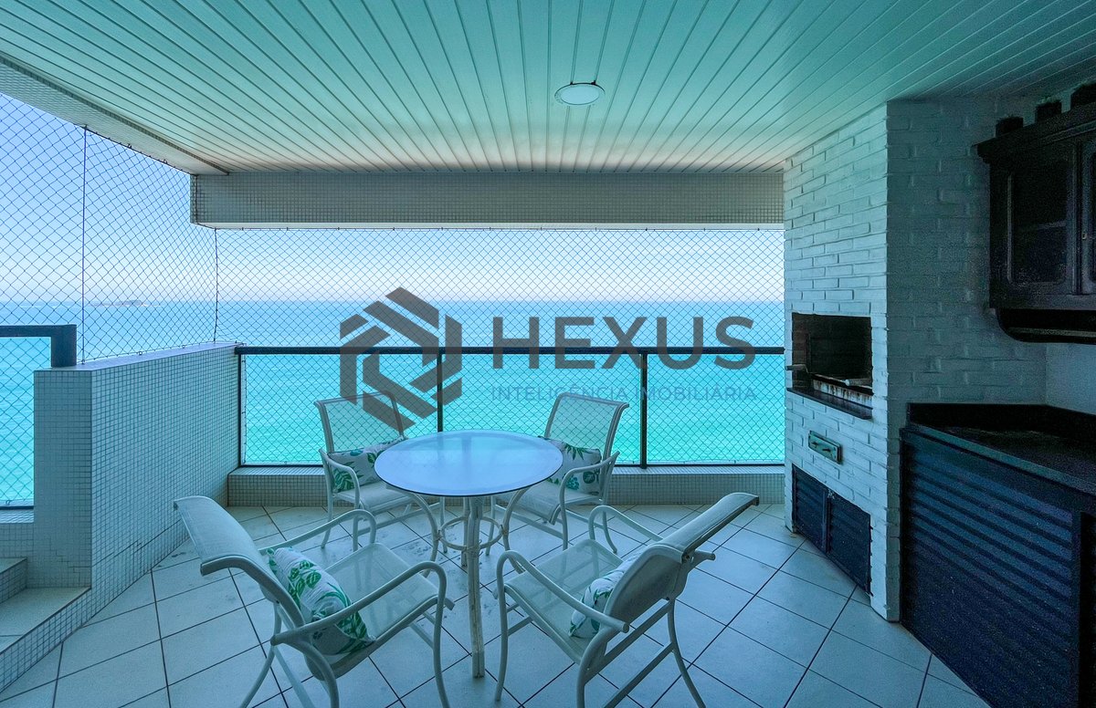 Foto 10 de Apartamento frente mar com varanda gourmet e lazer na Praia das Pitangueiras, Guaruja