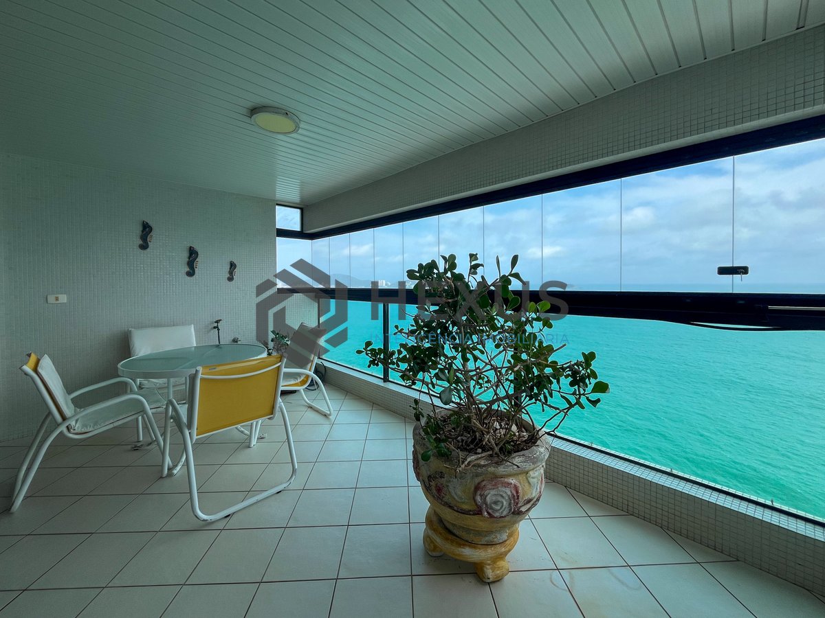 Foto 15 de Apartamento frente mar com varanda gourmet e lazer completo na Praia das Pitangueiras, Guaruja