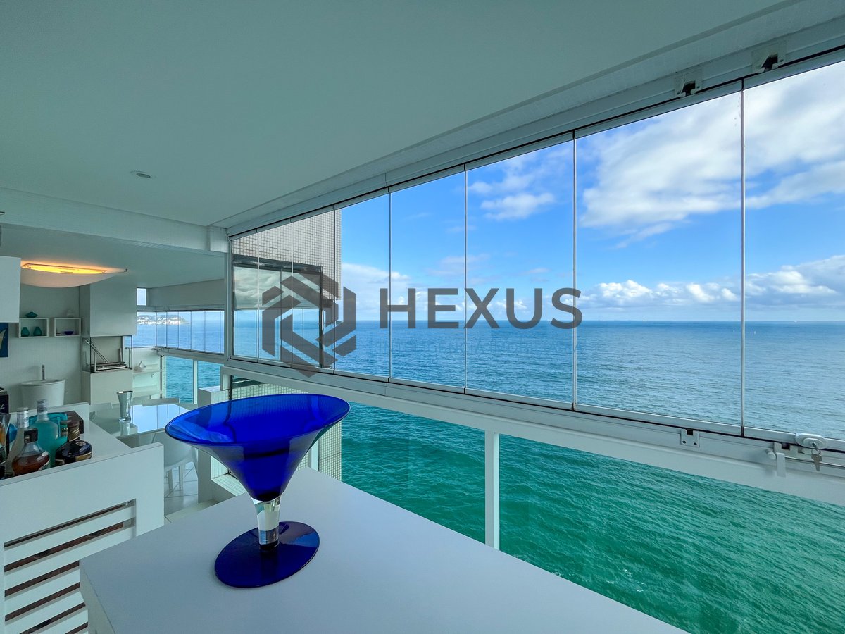 Foto 17 de Apartamento frente mar com varanda gourmet e lazer na Praia das Pitangueiras, Guaruja