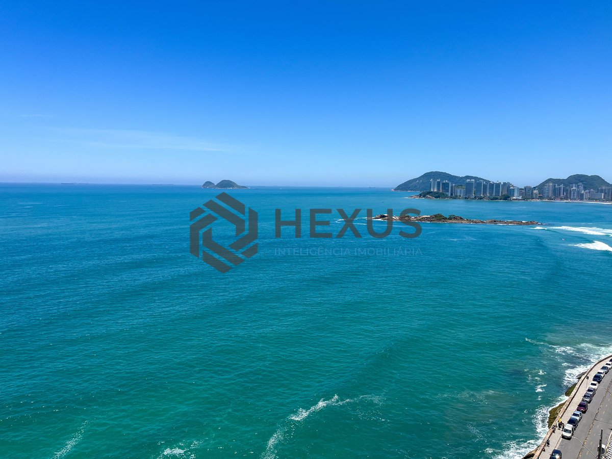 Foto 16 de Apartamento frente mar varanda gourmet e lazer na Praia das Pitangueiras, Guaruja