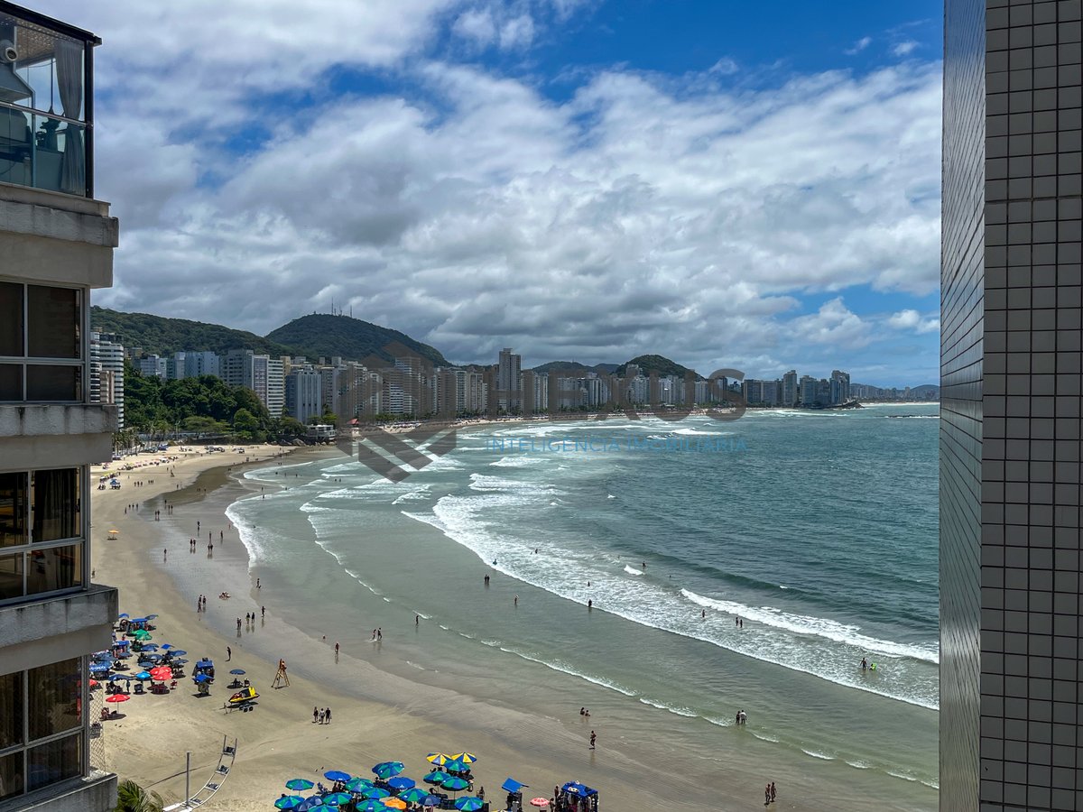 Foto 21 de Apartamento frente mar com varanda gourmet e lazer em prédio novo na Praia das Asturias, Guaruja