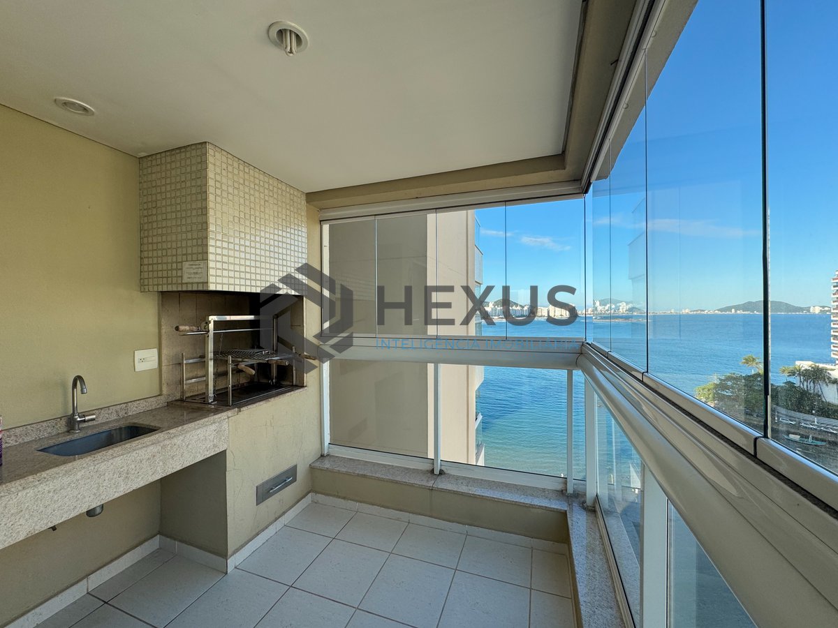 Foto 12 de Apartamento frente mar com varanda gourmet vista mar e lazer na Praia das Asturias, Guaruja