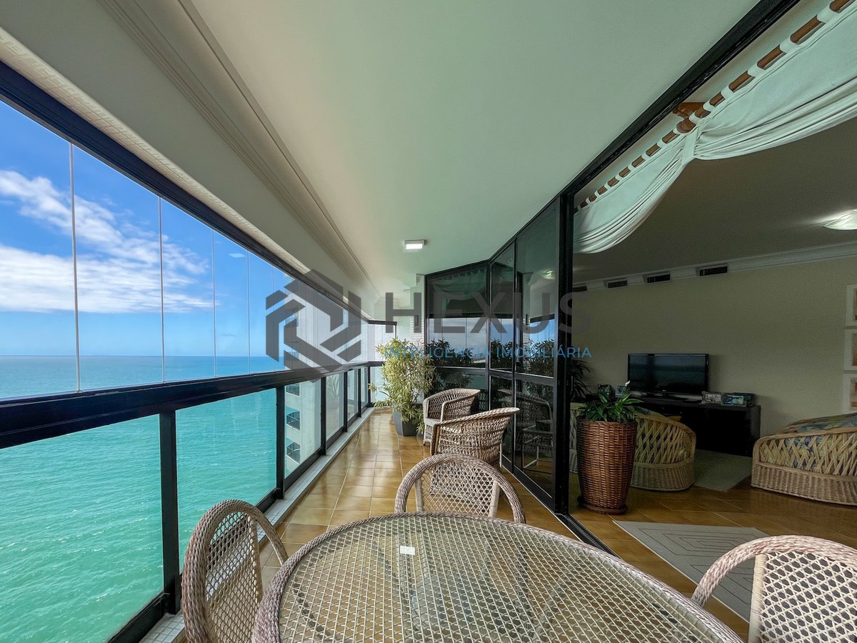 Foto 11 de Apartamento frente mar com varanda e lazer na Praia das Asturias, Guaruja