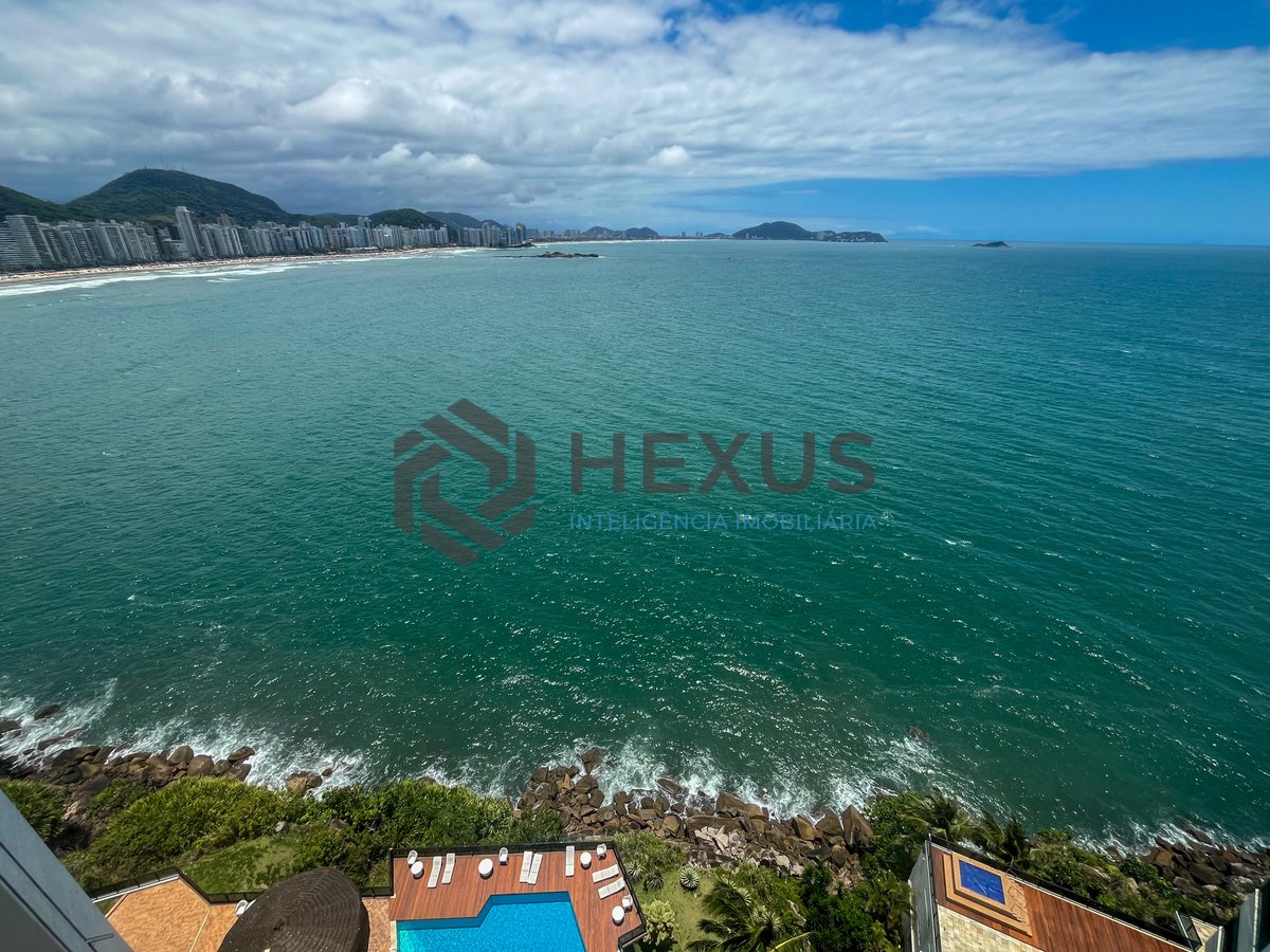 Foto 17 de Apartamento frente mar com varanda e lazer na Praia das Asturias, Guaruja