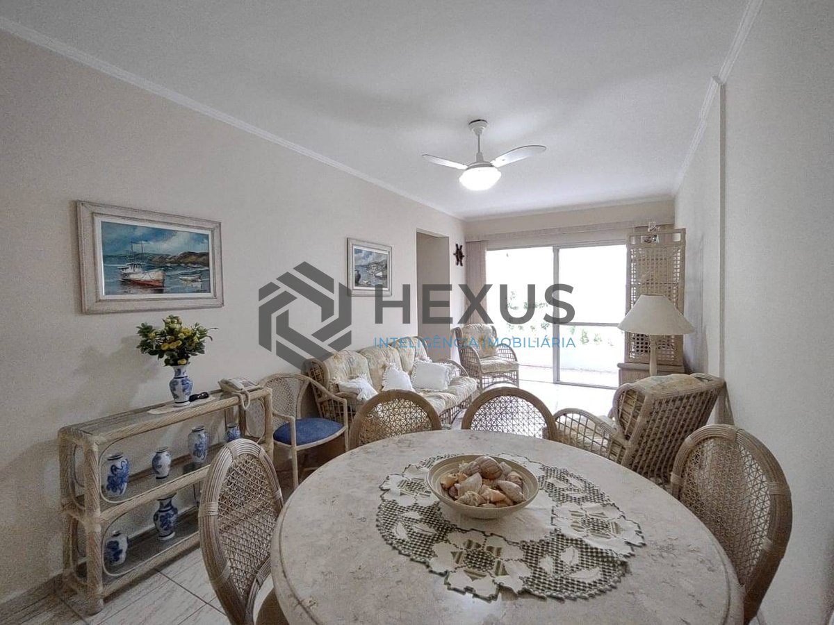 Foto 3 de Apartamento com varanda na Praia da Enseada, Guaruja