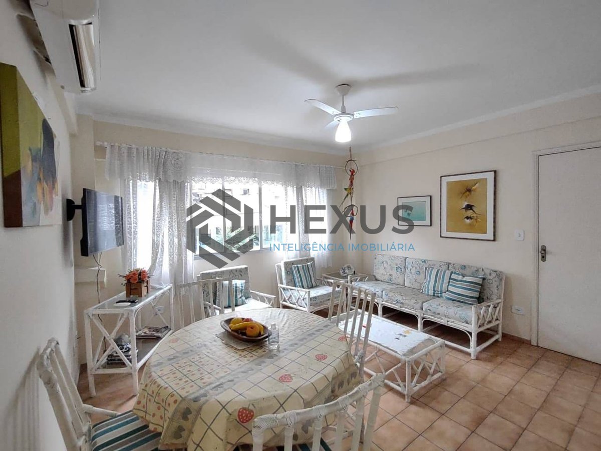 Foto 3 de Apartamento mobiliado na Praia da Enseada, Guaruja