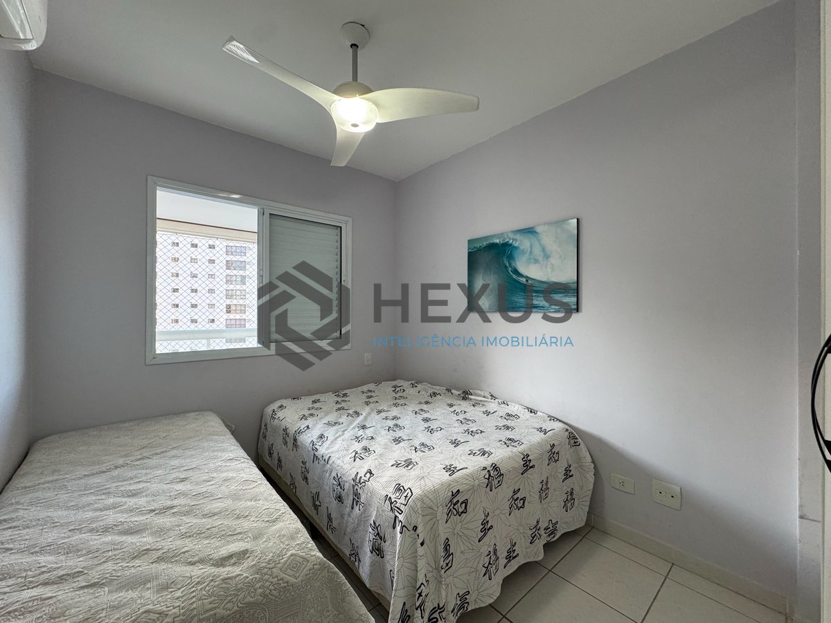 Foto 16 de Apartamento frente mar com varanda gourmet vista mar e lazer completo na Praia das Asturias, Guaruja