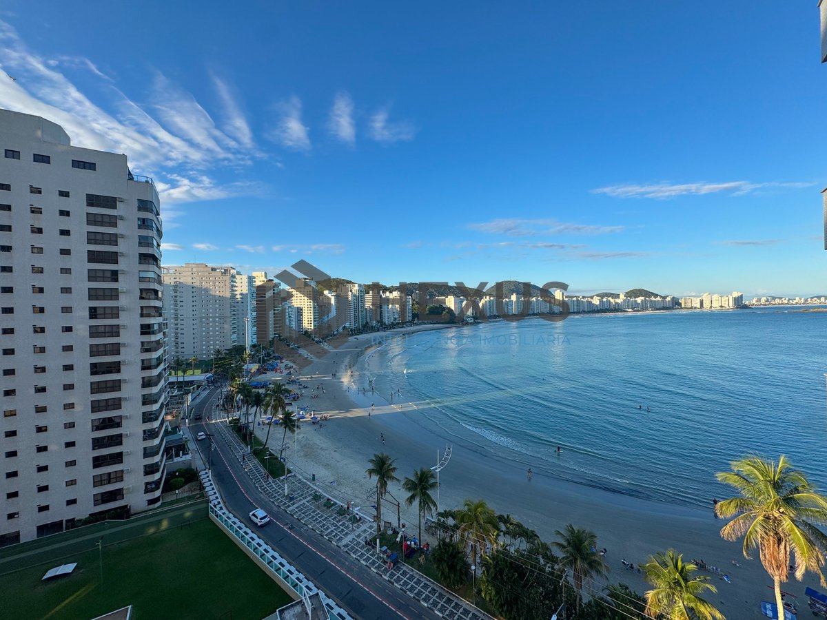 Foto 3 de Apartamento frente mar com varanda gourmet vista mar e lazer completo na Praia das Asturias, Guaruja