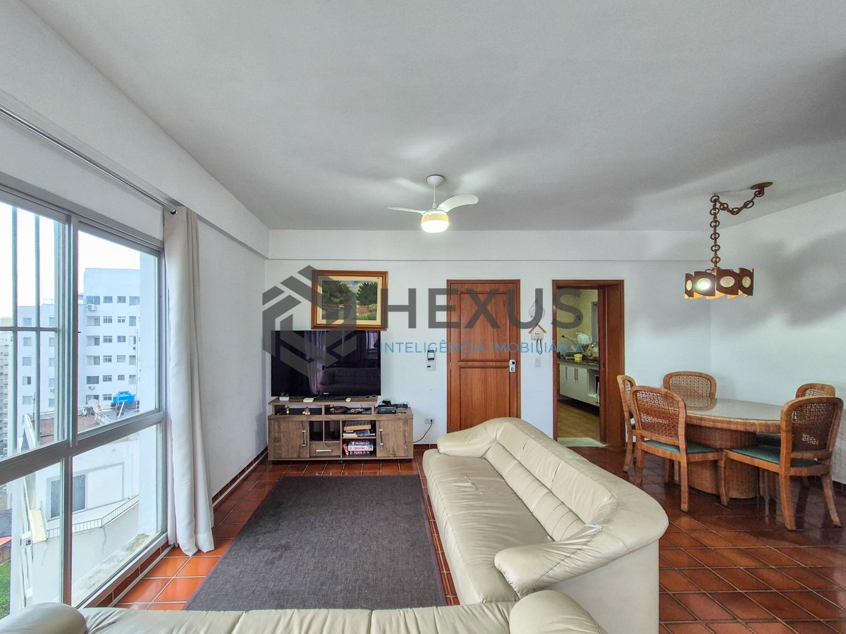 Foto 13 de Apartamento com varanda e lazer na Praia das Pitangueiras, Guaruja