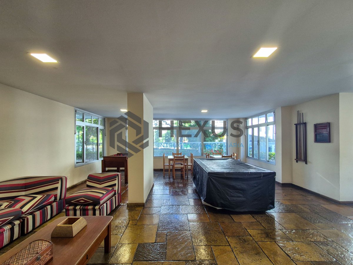 Foto 40 de Apartamento com varanda e lazer na Praia das Pitangueiras, Guaruja