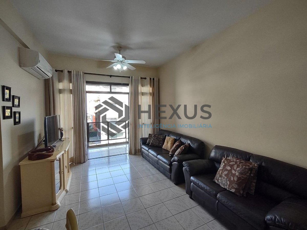 Foto 4 de Apartamento com varanda e lazer na Praia da Enseada, Guaruja