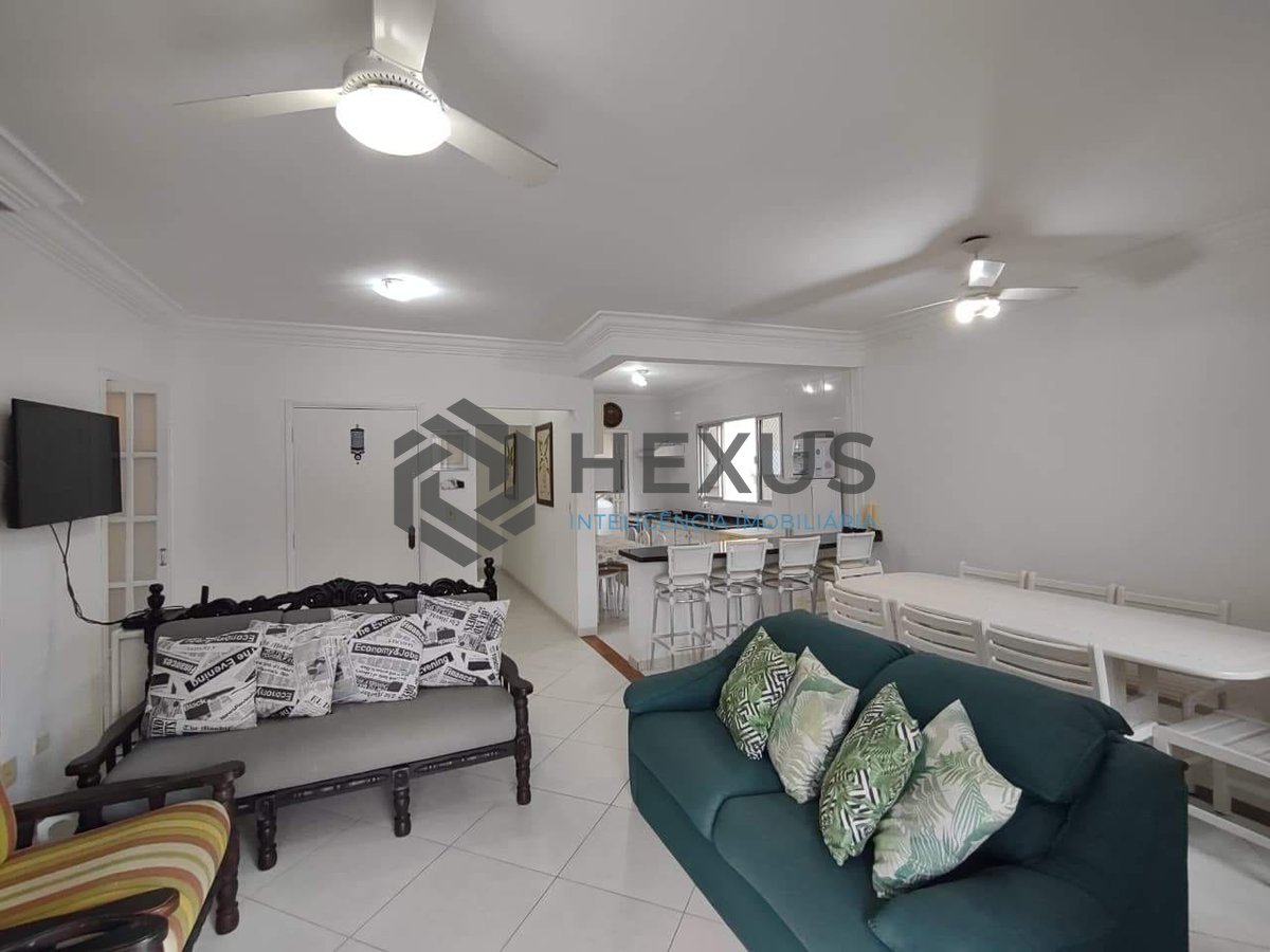 Foto 5 de Apartamento com varanda na Praia da Enseada, Guaruja
