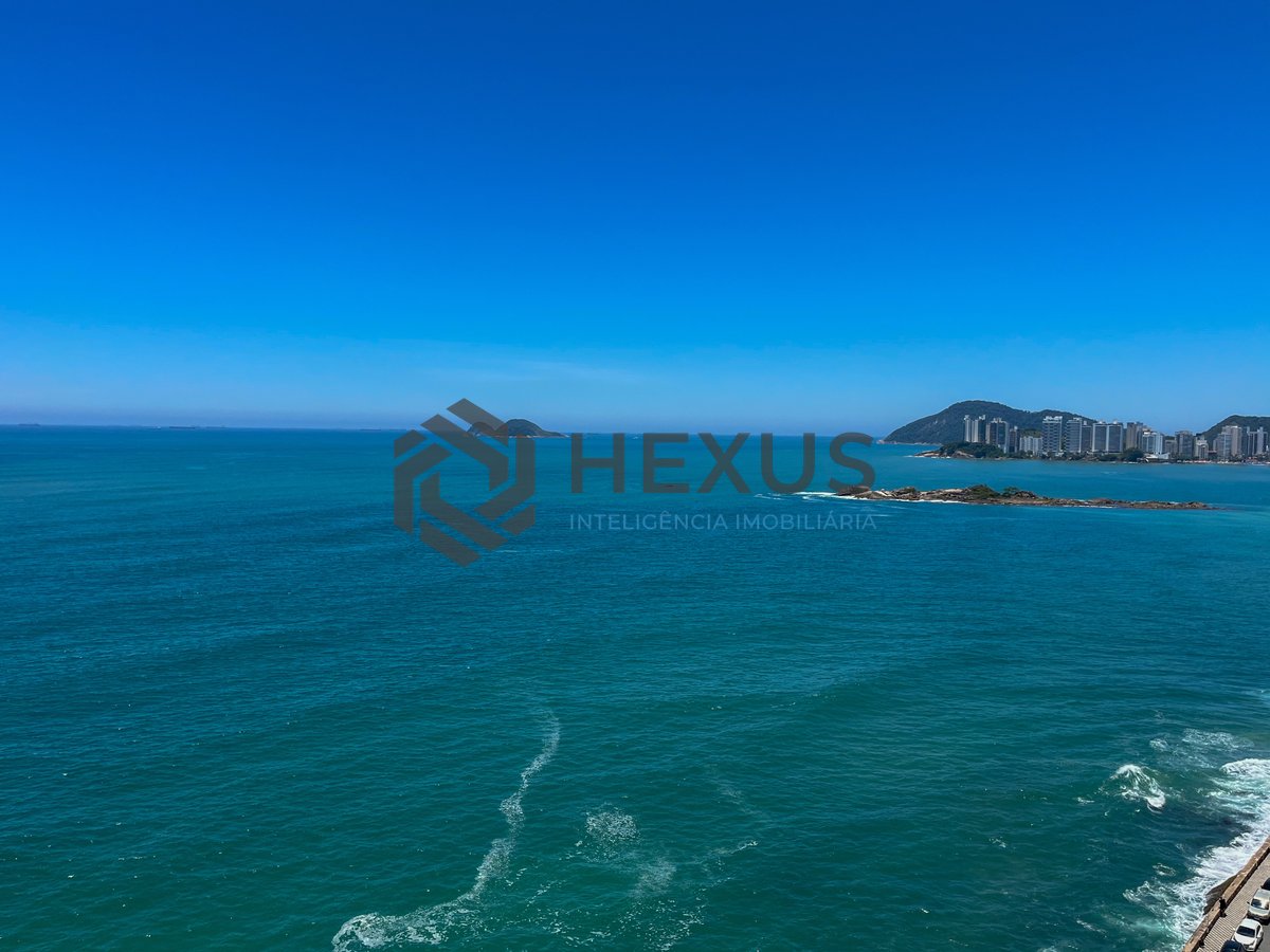 Foto 18 de Apartamento frente mar com varanda gourmet e lazer na Praia das Pitangueiras, Guaruja