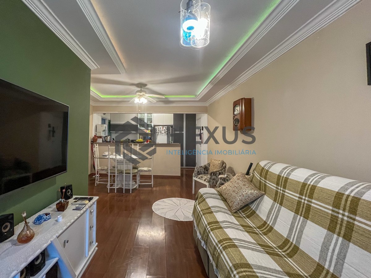 Foto 6 de Apartamento com varanda e lazer à venda, Jardim Las Palmas, Guarujá, SP