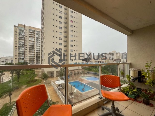 Foto 8 de Apartamento com varanda e lazer à venda, Jardim Las Palmas, Guarujá, SP