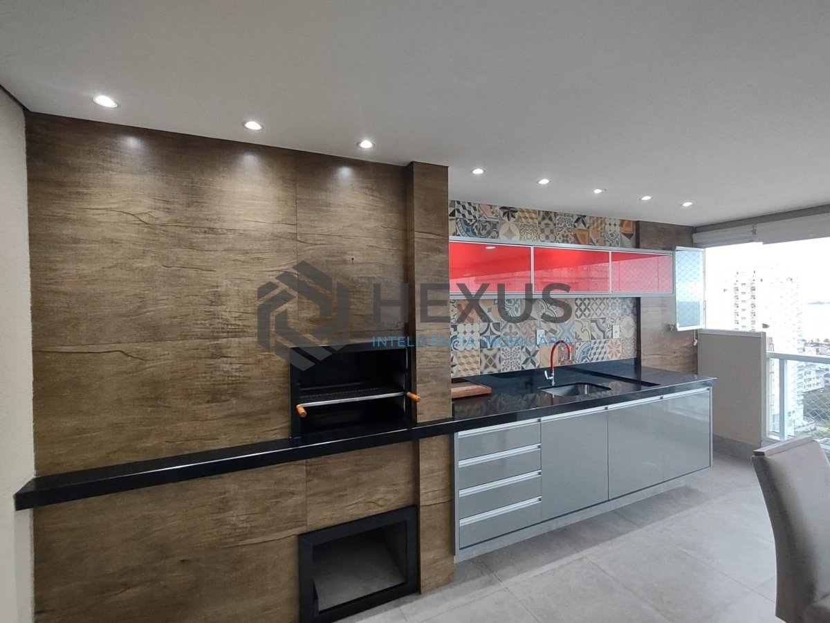 Foto 8 de Apartamento com varanda gourmet e vista mar na Praia da Enseada, Guaruja