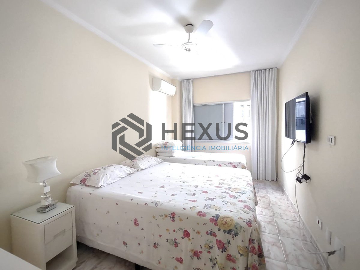 Foto 6 de Apartamento com varanda na região do Aquário na Praia da Enseada, Guaruja