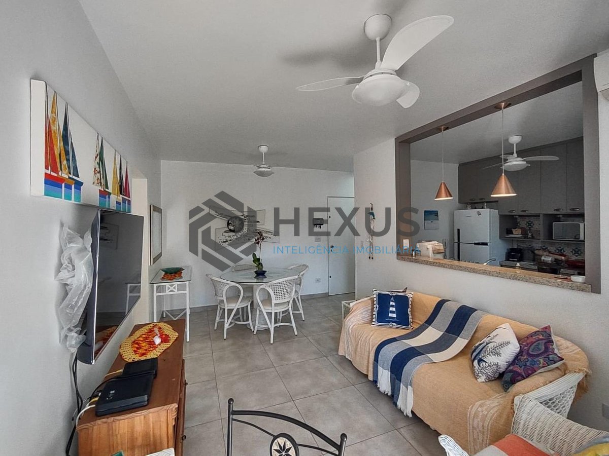 Foto 3 de Apartamento com varanda na Praia da Enseada, Guaruja