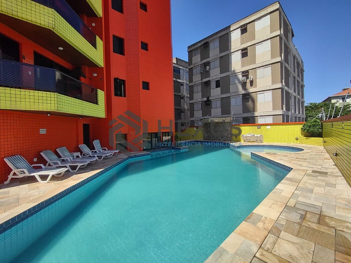 Foto 15 de Apartamento com varanda gourmet e lazer completo na Praia da Enseada, Guaruja