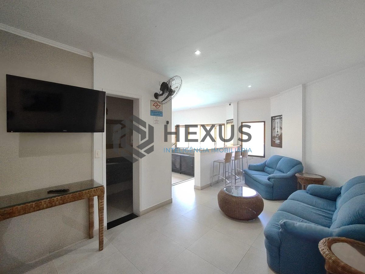 Foto 19 de Apartamento com varanda gourmet e lazer completo na Praia da Enseada, Guaruja