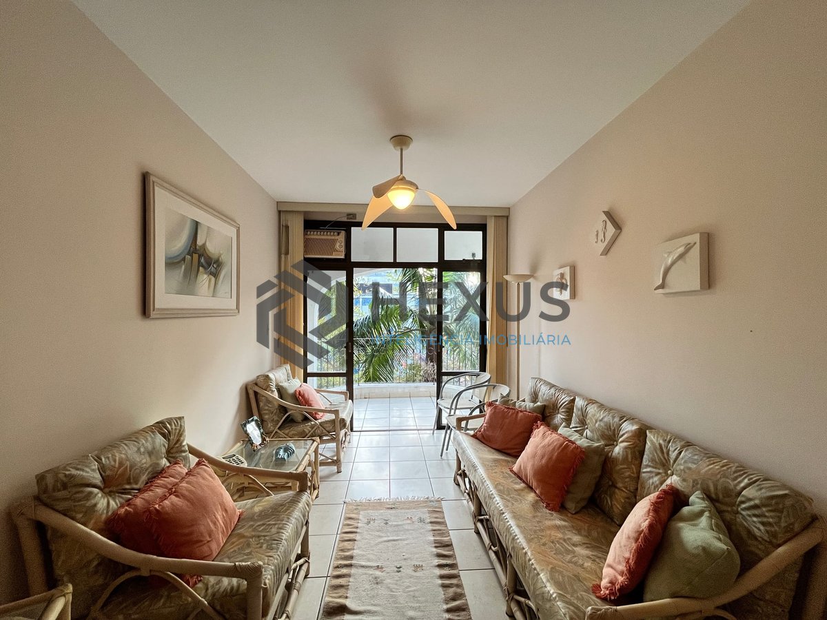 Foto 3 de Apartamento com varanda e lazer na Praia da Enseada, Guaruja