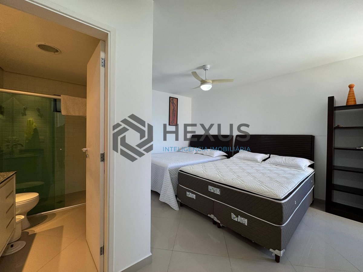 Foto 18 de Apartamento reformado frente mar com varanda gourmet e lazer completo na Praia das Pitangueiras, Guaruja