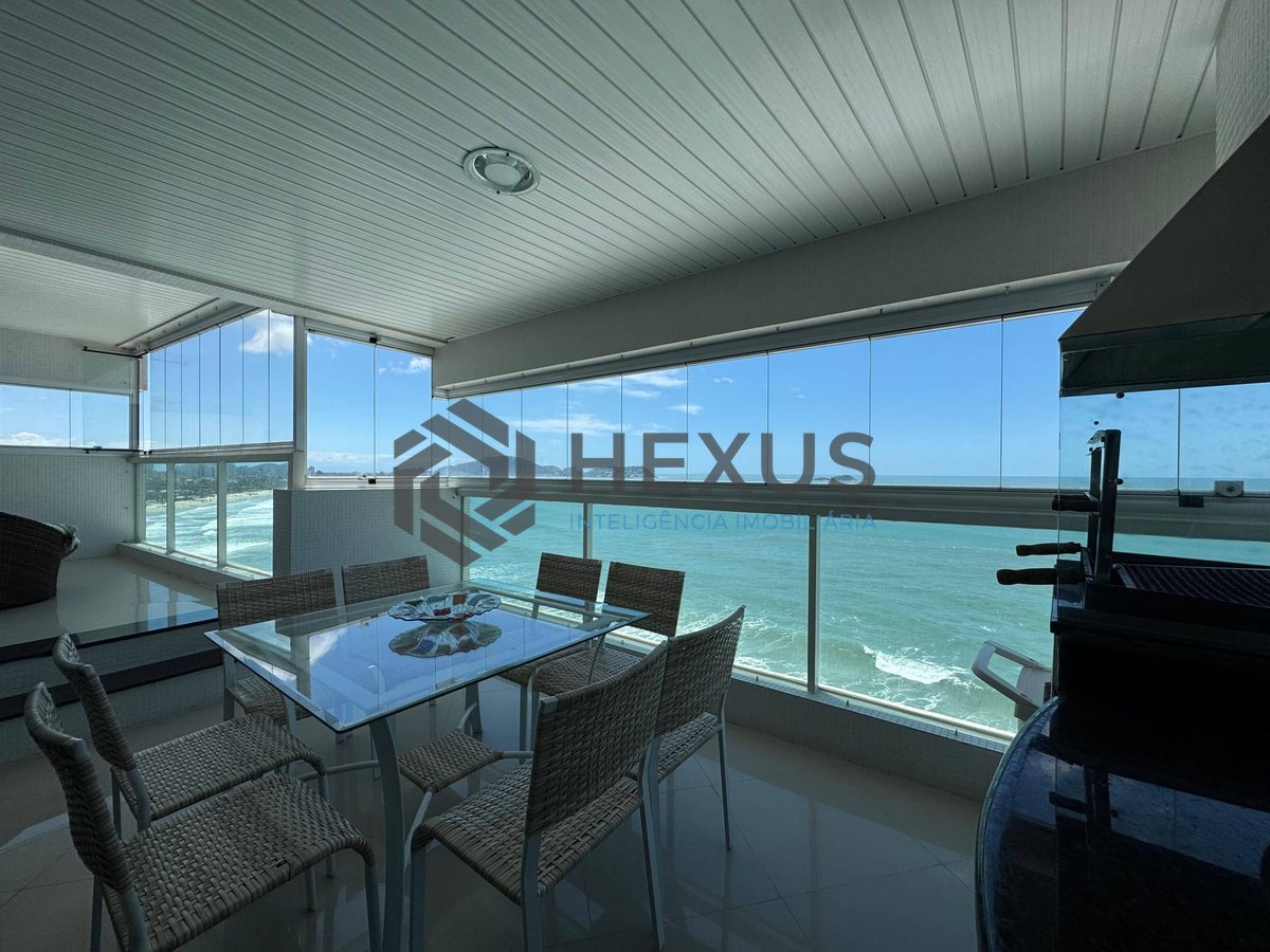 Foto 7 de Apartamento reformado frente mar com varanda gourmet e lazer completo na Praia das Pitangueiras, Guaruja