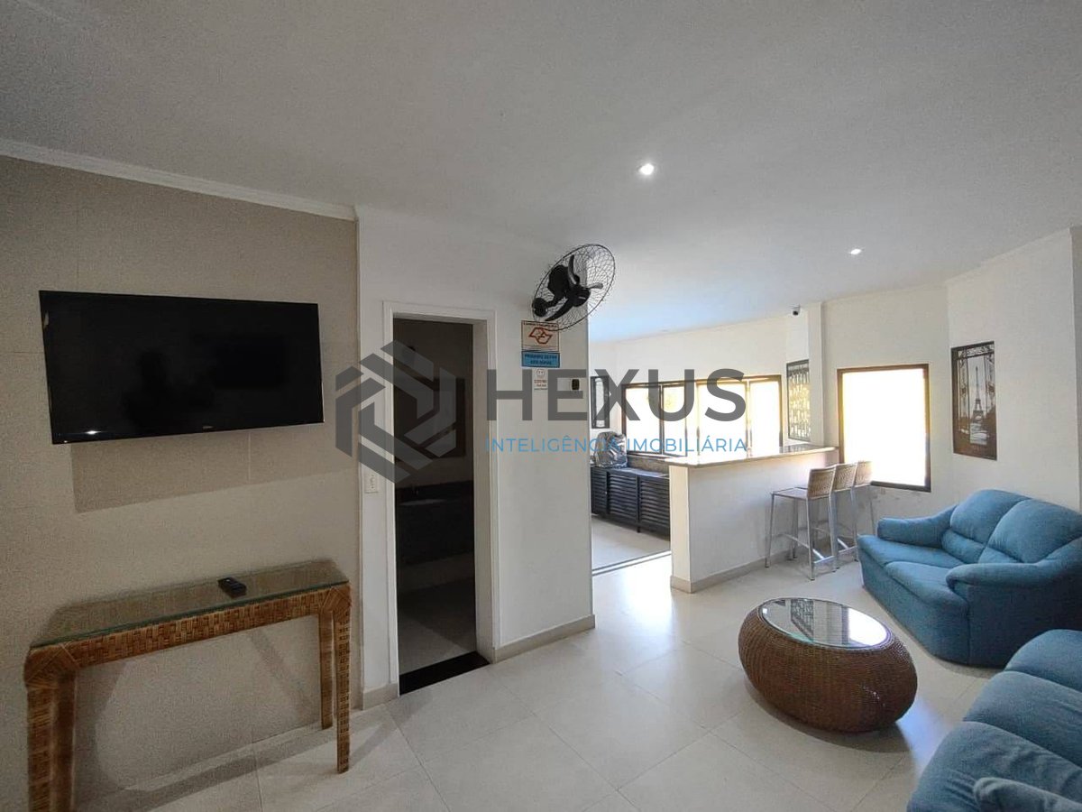 Foto 15 de Apartamento com varanda gourmet e lazer completo na Praia da Enseada, Guaruja