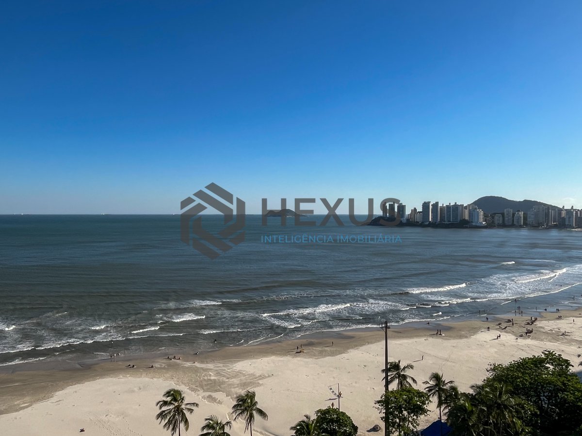 Foto 23 de Apartamento frente mar com varanda vista mar na Praia das Pitangueiras, Guaruja
