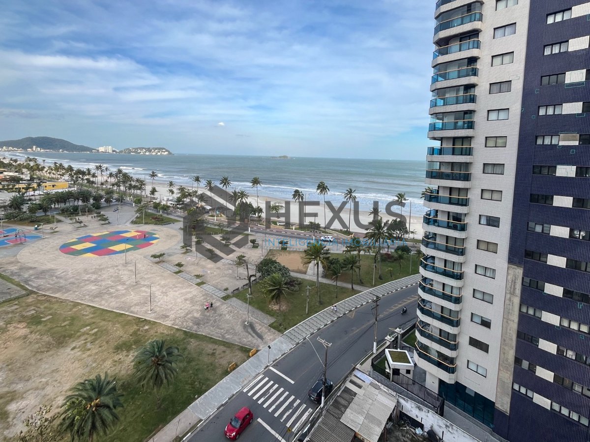 Foto 17 de Apartamento  com varanda, vista mar e lazer completo na beira mar da Praia da Enseada, Guaruja