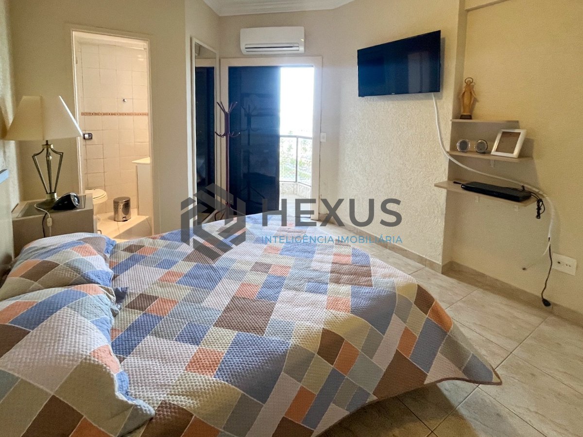Foto 19 de Apartamento  com varanda, vista mar e lazer completo na beira mar da Praia da Enseada, Guaruja