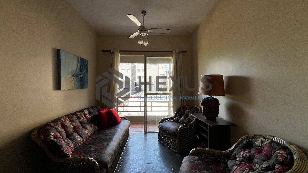 Foto 3 de Apartamento com varanda e lazer na Praia da Enseada, Guaruja