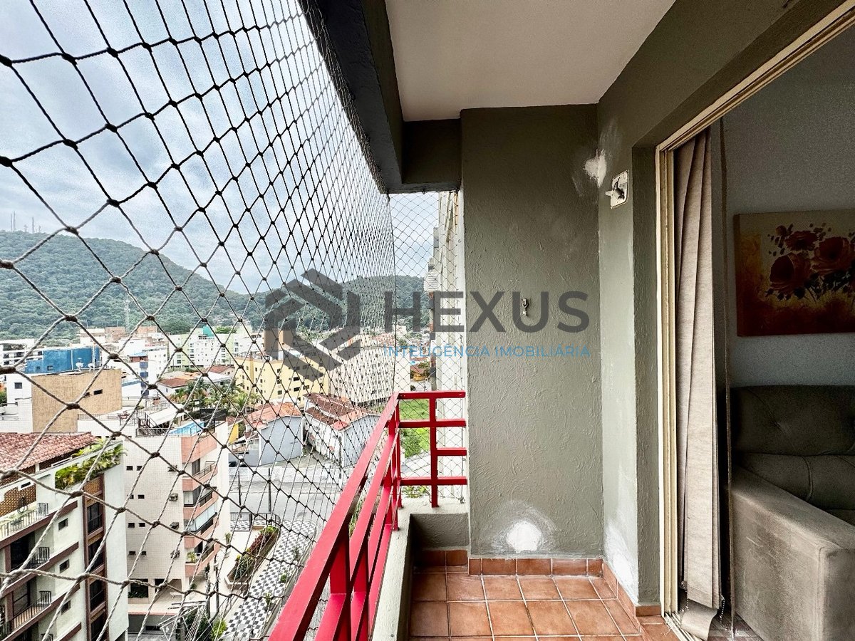 Foto 6 de Apartamento com varanda e lazer na Praia da Enseada, Guaruja