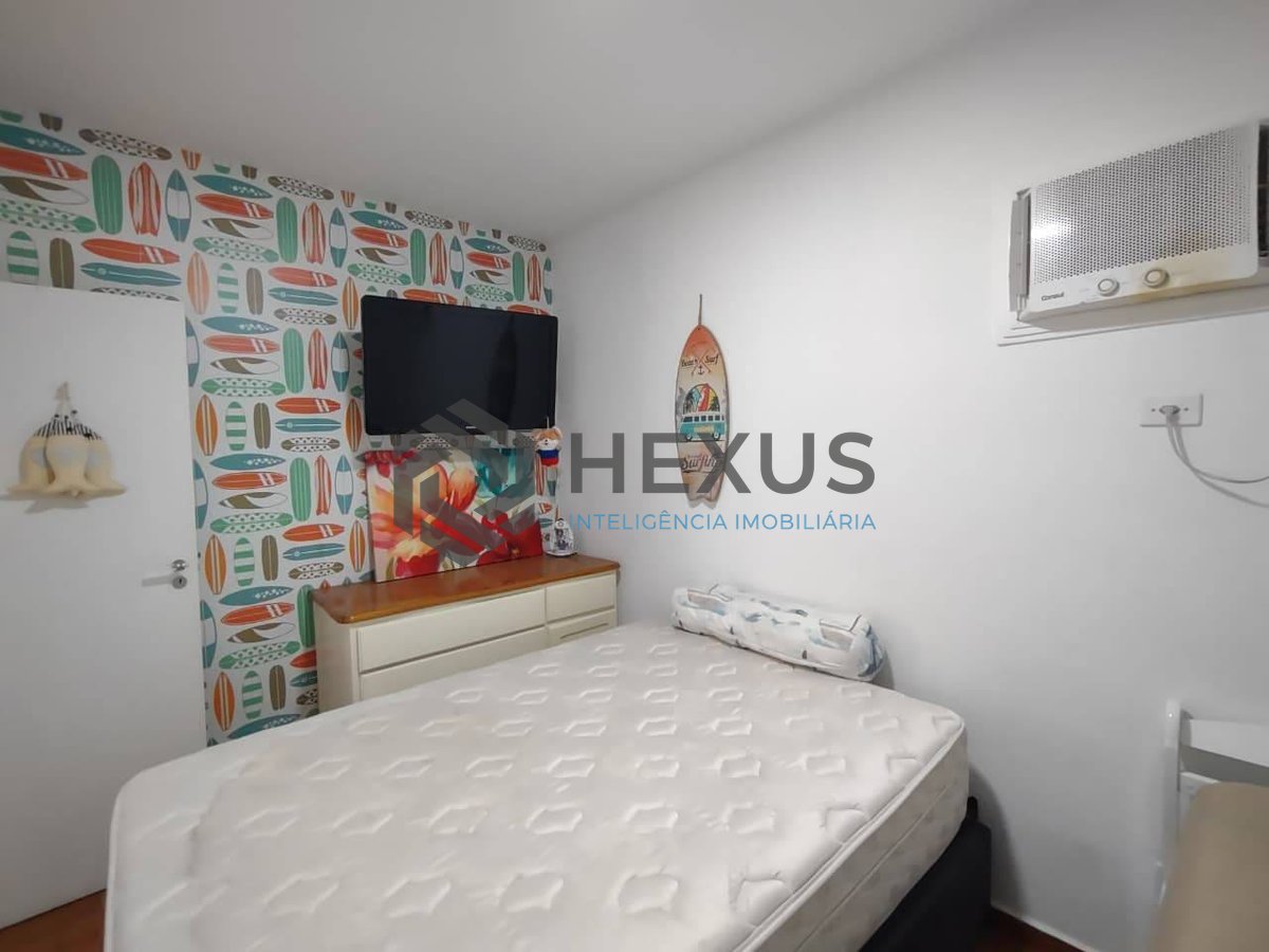 Foto 11 de Apartamento com varanda e lazer na Praia da Enseada, Guaruja
