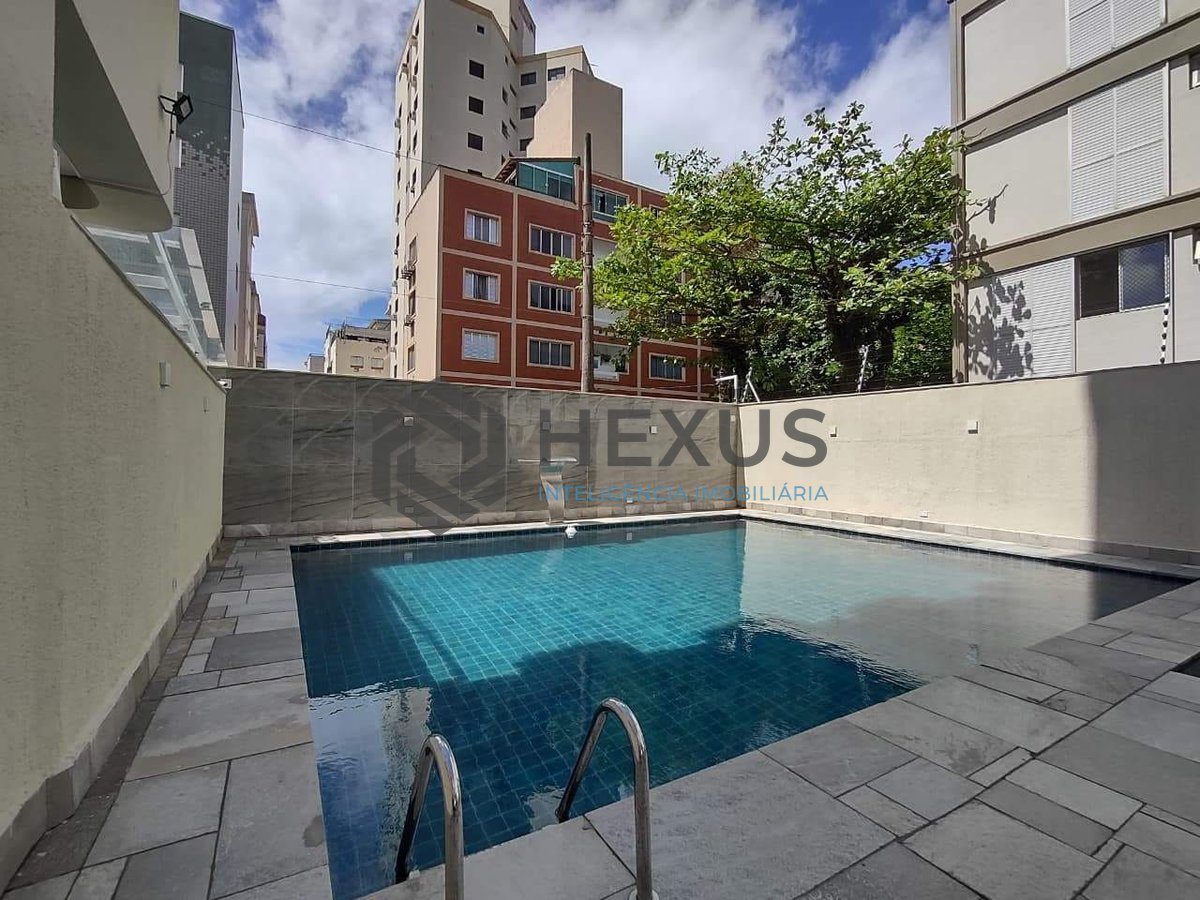 Foto 23 de Apartamento com varanda e lazer na Praia da Enseada, Guaruja