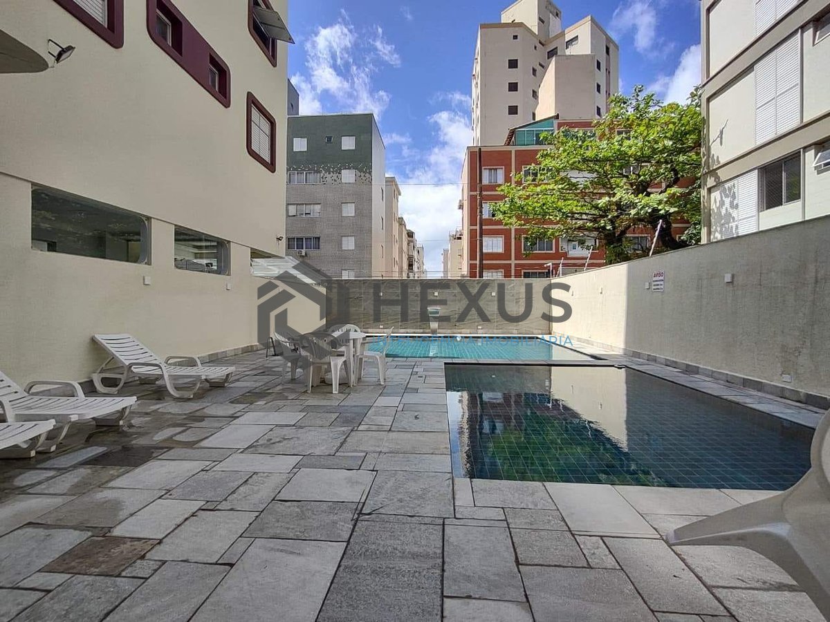 Foto 26 de Apartamento com varanda e lazer na Praia da Enseada, Guaruja