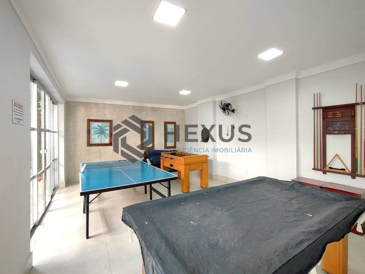 Foto 30 de Apartamento com varanda e lazer na Praia da Enseada, Guaruja