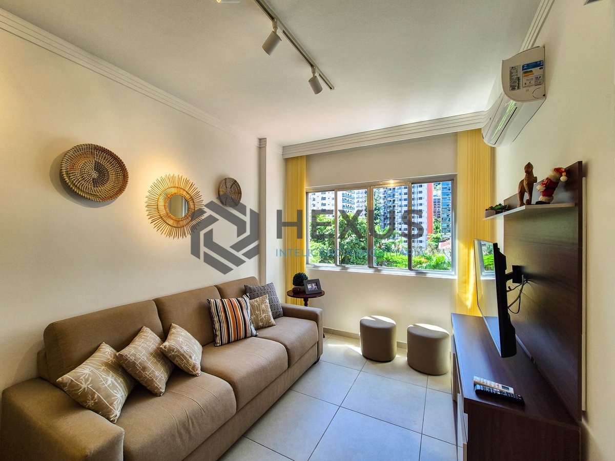 Foto 5 de Apartamento reformado com vista livre a uma quadra da Praia das Pitangueiras, Guaruja
